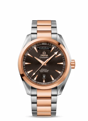 Omega Seamaster Aqua Terra 150m Co-Axial 41.5 Day-Date Stainless Steel / Red Gold / Grey / Bracelet 231.20.42.22.06.001 (23120422206001)